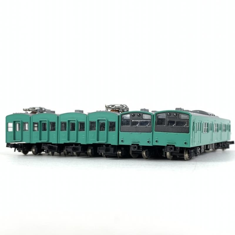 買取価格：10,000円 KATO 201系 エメラルドグリーン 通勤形電車 別箱 カトー 東日本