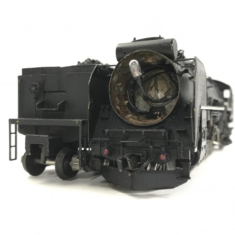 買取価格：3,000円 D52-234 蒸気機関車 鉄道模型 箱無し 金属製