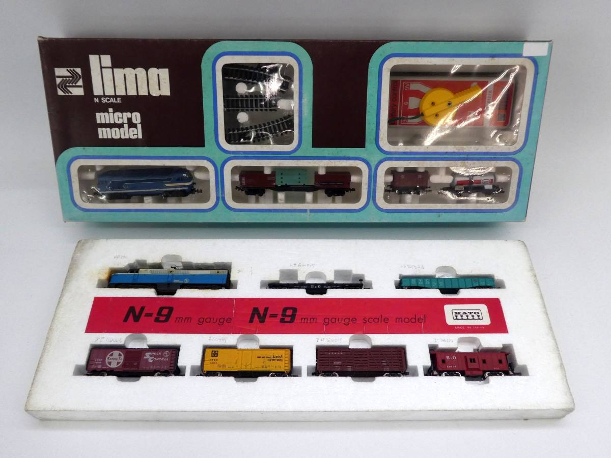 買取価格：1,500円 LIMA 外国型貨物列車 セット