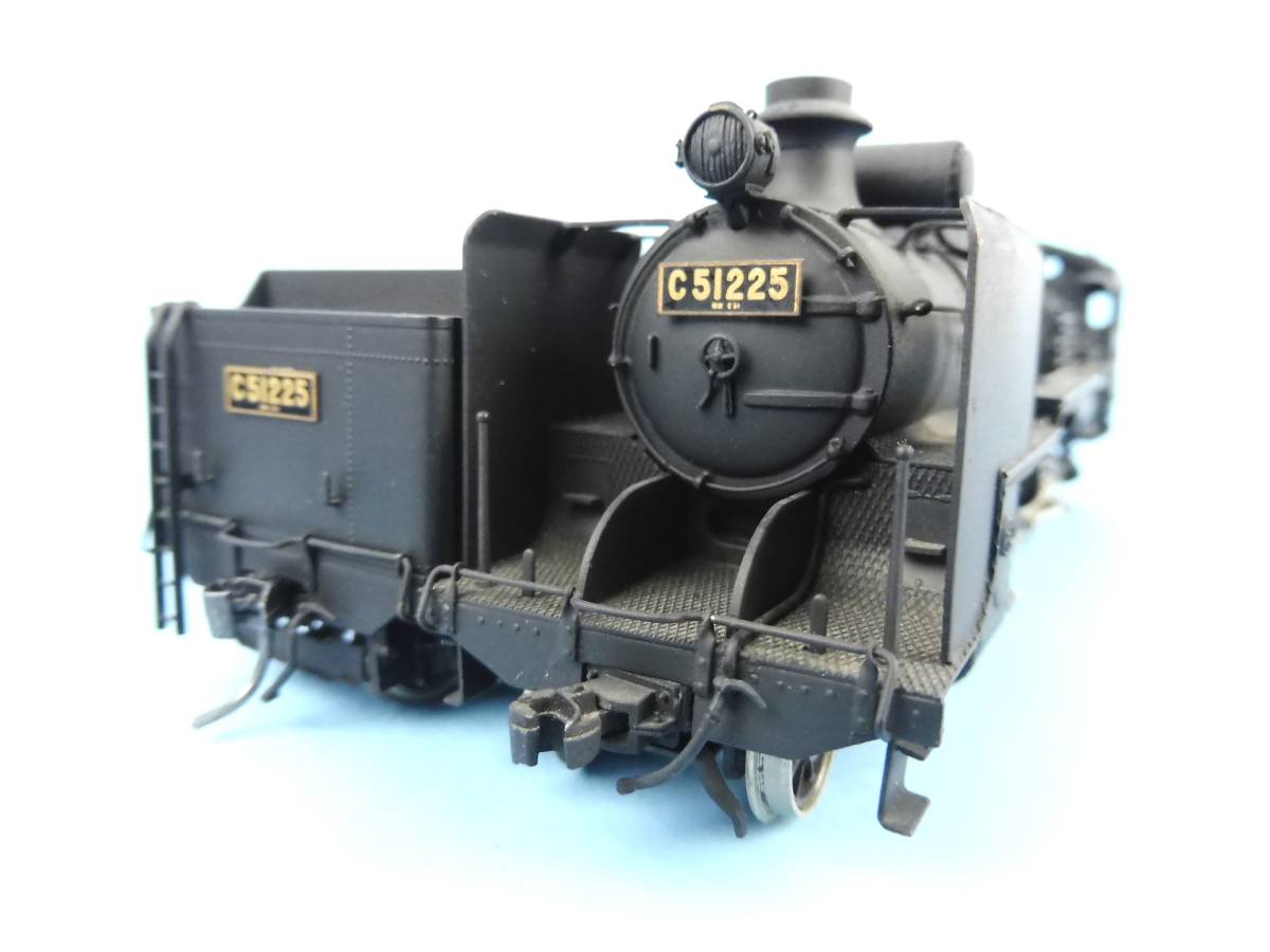 HOゲージ・アダチ・国鉄 C51形 蒸気機関車・総合キット・組立品・不動・ジャンク・鉄道模型