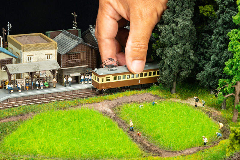 Nゲージの鉄道模型を使ったジオラマの作り方って？ 基本の制作手順を
