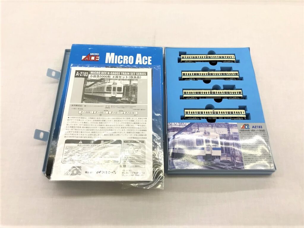 マイクロエースの模型を高い価格で買い取ってもらうには？